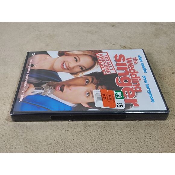 Movie The Wedding Singer DVD New Sealed Adam Sandler Drew Barrymore Dolby - Picture 6 of 13